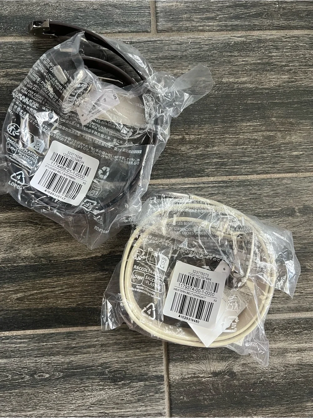 2 x GAP Belts